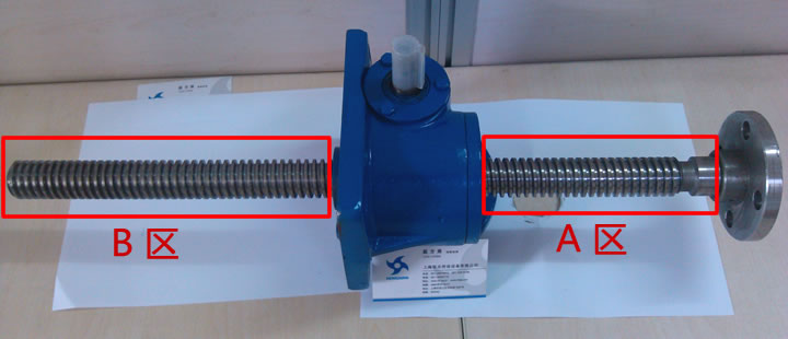 絲杆升降機 軟防護罩與硬防護罩的安裝位置