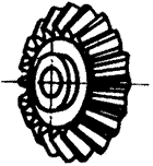 齒輪基本術語錐齒輪、準雙曲面齒輪及其齒輪副