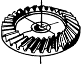 齒輪基本術語錐齒輪、準雙曲面齒輪及其齒輪副