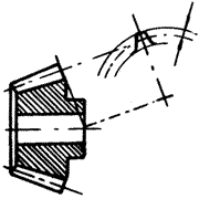 齒輪基本術語錐齒輪、準雙曲面齒輪及其齒輪副