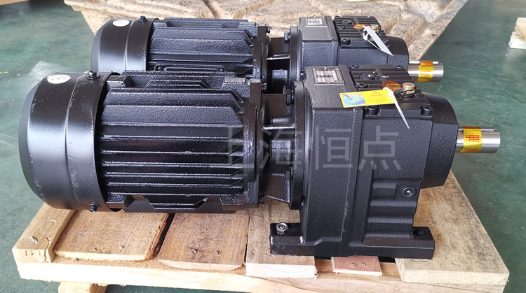 R47系列減速機配電機，黑金剛 實物圖